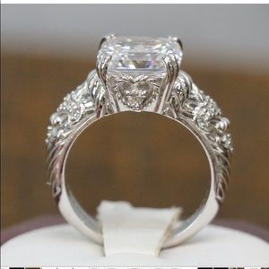 Judith Ripka 925 sterling silver ring